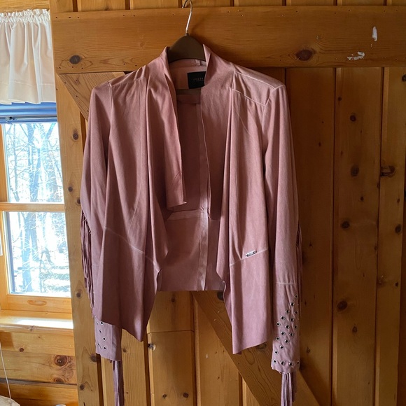 Guess pink suede jacket - Picture 1 of 5